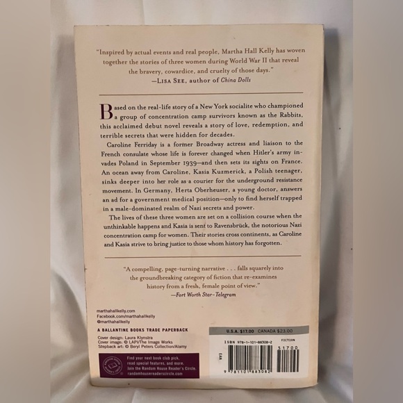 Martha Hall Kelly Novel “Lilac Girls” - Picture 2 of 3